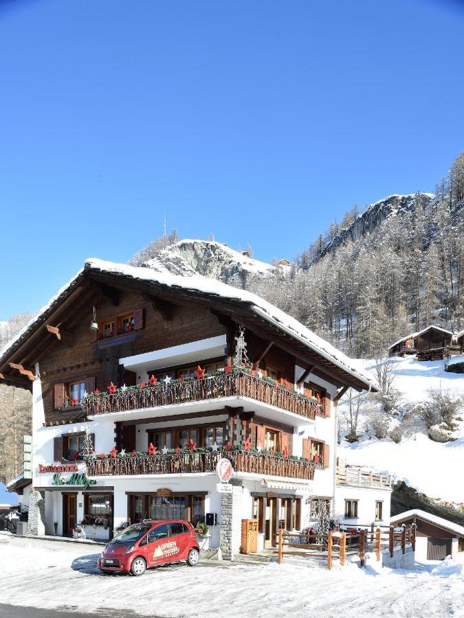 Hotel Les Melezes Haudères Buitenkant foto