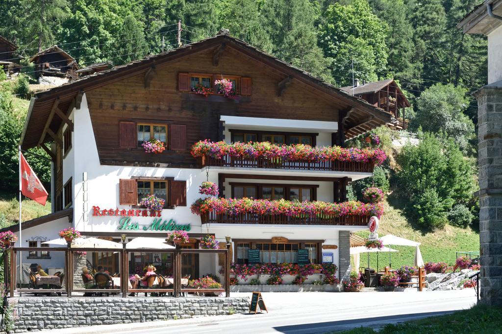 Hotel Les Melezes Haudères Buitenkant foto