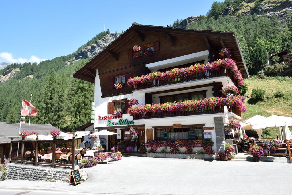 Hotel Les Melezes Haudères Buitenkant foto