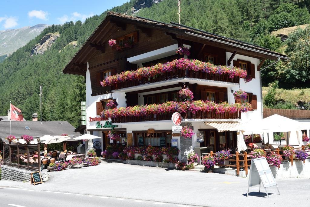 Hotel Les Melezes Haudères Buitenkant foto