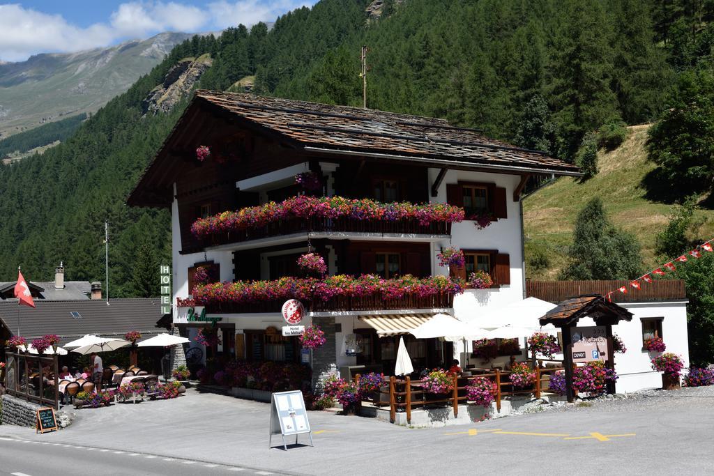 Hotel Les Melezes Haudères Buitenkant foto