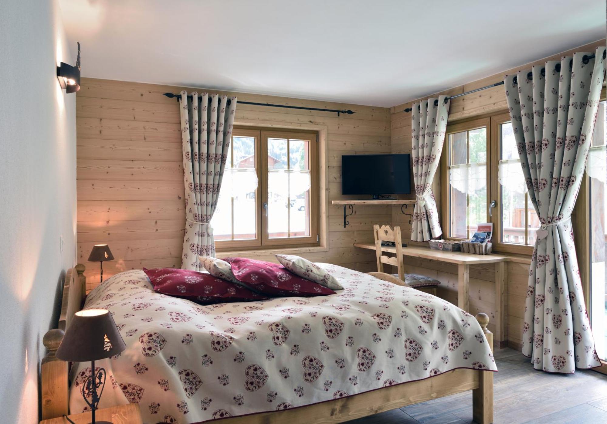 Hotel Les Melezes Haudères Kamer foto