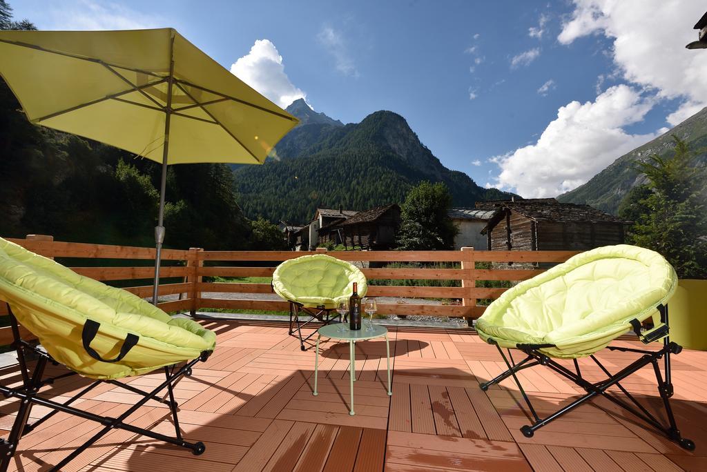 Hotel Les Melezes Haudères Buitenkant foto