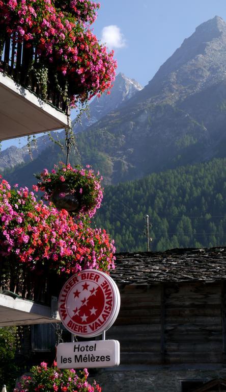 Hotel Les Melezes Haudères Buitenkant foto